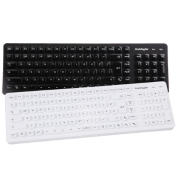 PREH KEYTEC PrehKeyTec SIK 2500, QWERTZ, alfa, USB, zwart | 90327-100/1800