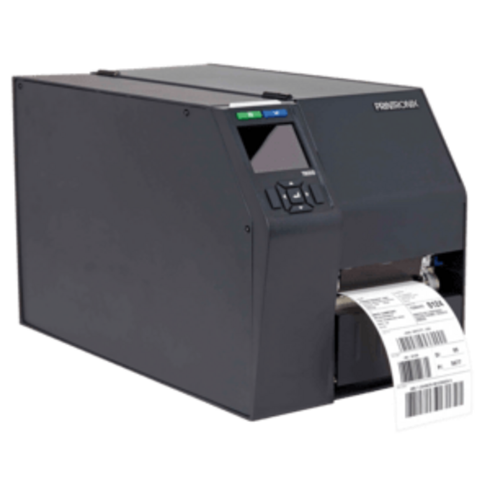 PRINTRONIX T82X4-2101-2 Printronix T82X4, ODV-2D, 8 pts/mm (203 dpi), décolleur, ré-enrouleur, USB, RS232, Ethernet
