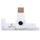 Identiv uTrust SmartFold SCR3500 A, USB, blanco, 48 mm