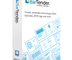 SEAGULL SCIENTIFIC Automatización Seagull BarTender 2022, licencia de aplicación, 2 impresoras | BTA-2-5YR