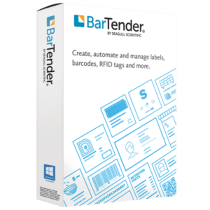 SEAGULL SCIENTIFIC Seagull BarTender 2022 Starter, application license, 3 printer | BTS-3