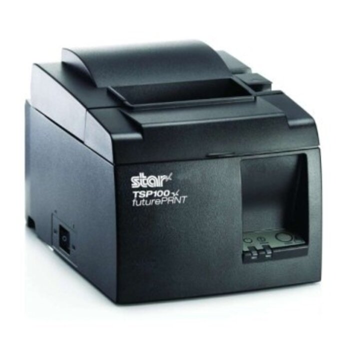 STAR MICRONICS EUROPE Star TSP143IIU+, USB, 8 dots/mm (203 dpi), cutter, dark grey | 39472730