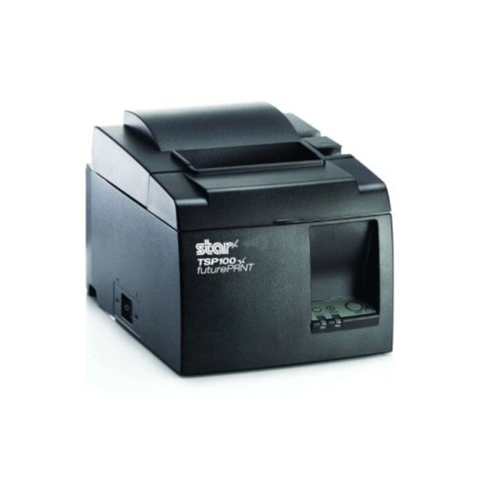 STAR MICRONICS EUROPE Star TSP143IIU+, USB, 8 Punkte/mm (203dpi), Cutter, dunkelgrau, 2590 g, 80mm