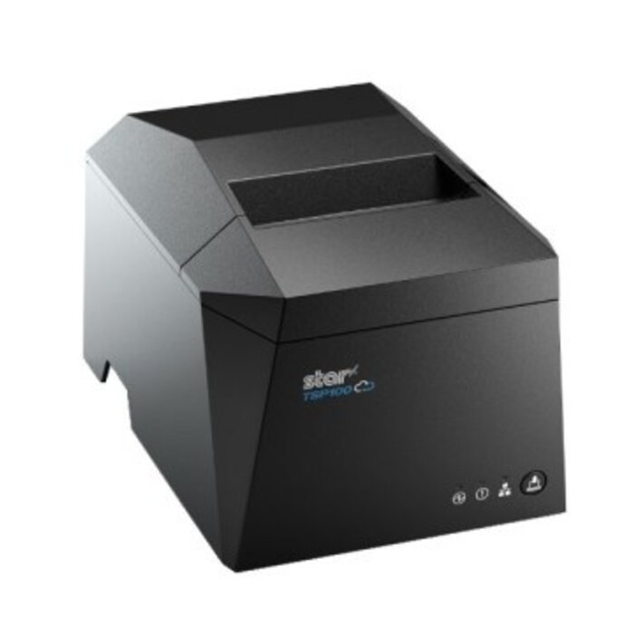 STAR MICRONICS EUROPE 39473090 Star TSP100IV, 8 pts/mm (203 dpi), massicot, USB, Ethernet, en kit, gris
