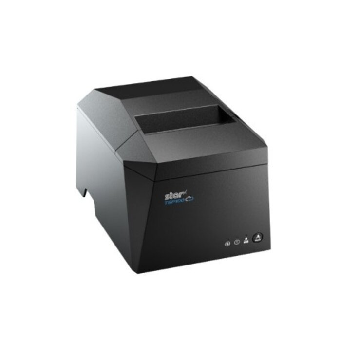 STAR MICRONICS EUROPE Star TSP100IV, CloudPRNT, USB, USB-C, Ethernet, 8 dots/mm (203 dpi), cutter, grey | 39473090