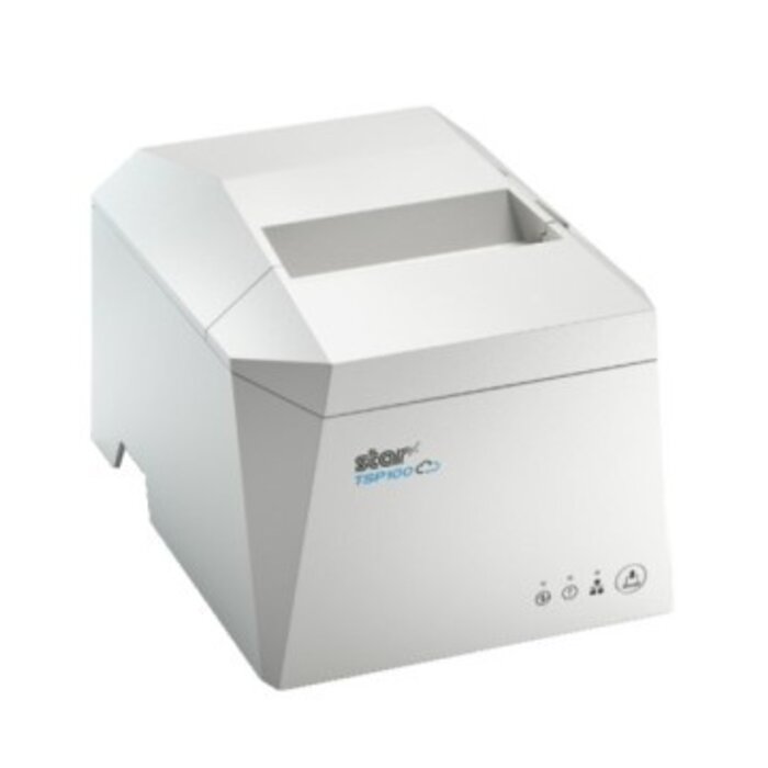 STAR MICRONICS EUROPE 39473190 Star TSP100IV, 8 punti /mm (203dpi), Cutter, USB, Ethernet, Kit (USB), bianco