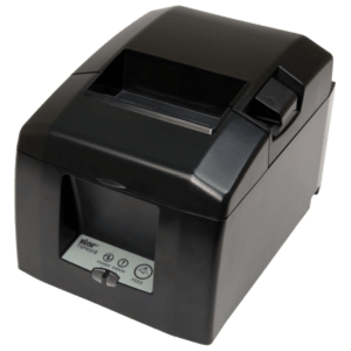 STAR MICRONICS EUROPE Star TSP654II AirPrint, Ethernet, WLAN, 8 dots/mm (203 dpi), cutter, grijs | 39481830