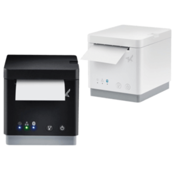 STAR MICRONICS EUROPE Star mC-Print2, USB, USB Host, BT, Ethernet, 8 dots/mm (203 dpi), cutter, wit | 39653090