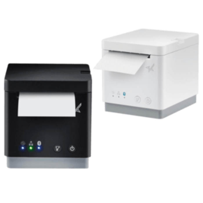 STAR MICRONICS EUROPE Star mC-Print2, USB, host USB, Bluetooth, Ethernet, 8 puntos/mm (203 ppp), cortador, blanco | 39653090