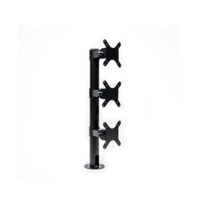 STAR MICRONICS EUROPE Montura triple Star mUnite, color: negro, Soporte para tableta