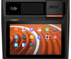 SUNMI P01200016 Sunmi D2 Mini, 4G, NFC, 25,7cm (10,1''), CD, Android, noir, orange
