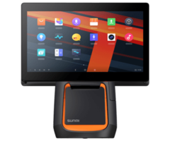 SUNMI Sunmi T2s, 39,6 cm (15,6''), CD, Android, noir, orange, 15 inch