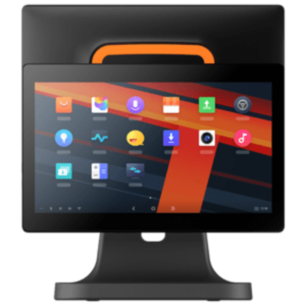 SUNMI Sunmi T2s Lite, 39.6 cm (15,6''), customer display 15'', Android, black, orange | P03130001