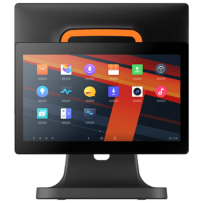 SUNMI Sunmi T2s Lite, 39,6cm (15,6''), KD, Android, schwarz, orange, 4GB RAM / 64GB Flash