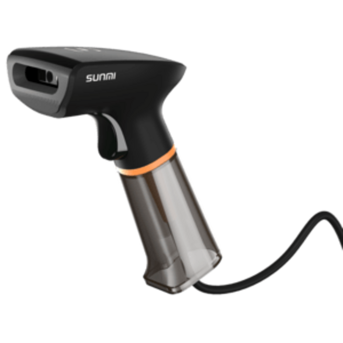 SUNMI Sunmi U2, 2D, kabel (USB), zwart | C10040032