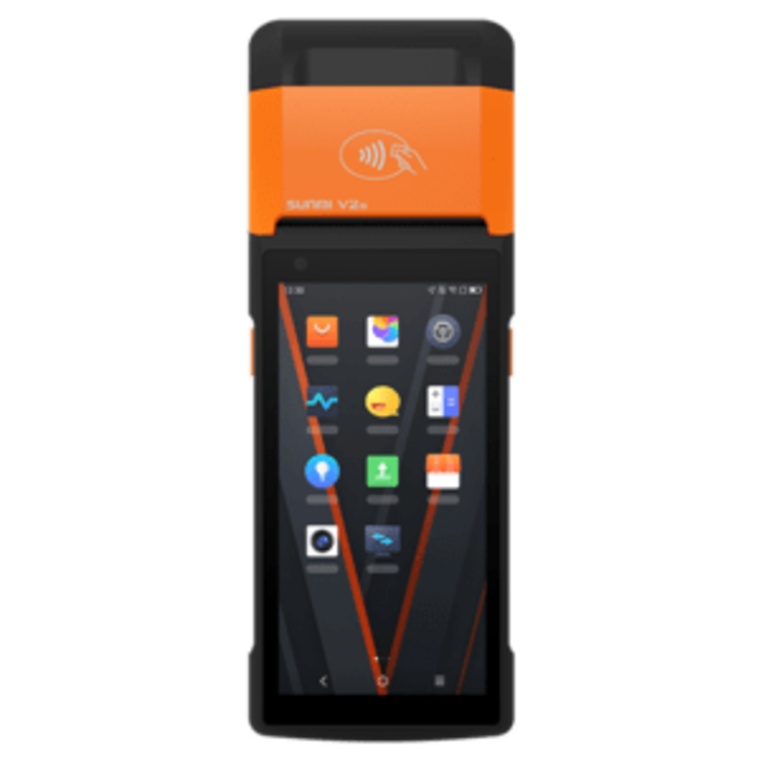 SUNMI SUNMI V2s, USB-C, Bluetooth, Wi-Fi, 4G, NFC, GPS, GMS, Android | P06060014