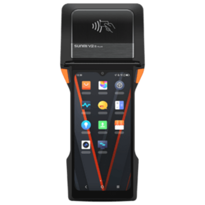 SUNMI SUNMI, V2s PLUS, 2D, USB-C, BT, WiFi, 4G, NFC, GPS, Android, 3 GB RAM / 32 GB Flash