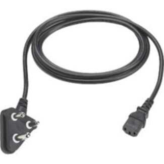 Zebra 50-16000-669R Zebra power cord, C13, IN
