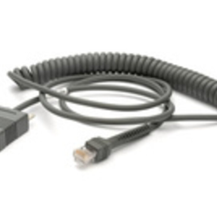 Zebra CBA-R02-C09PAR Zebra connection cable, RS-232