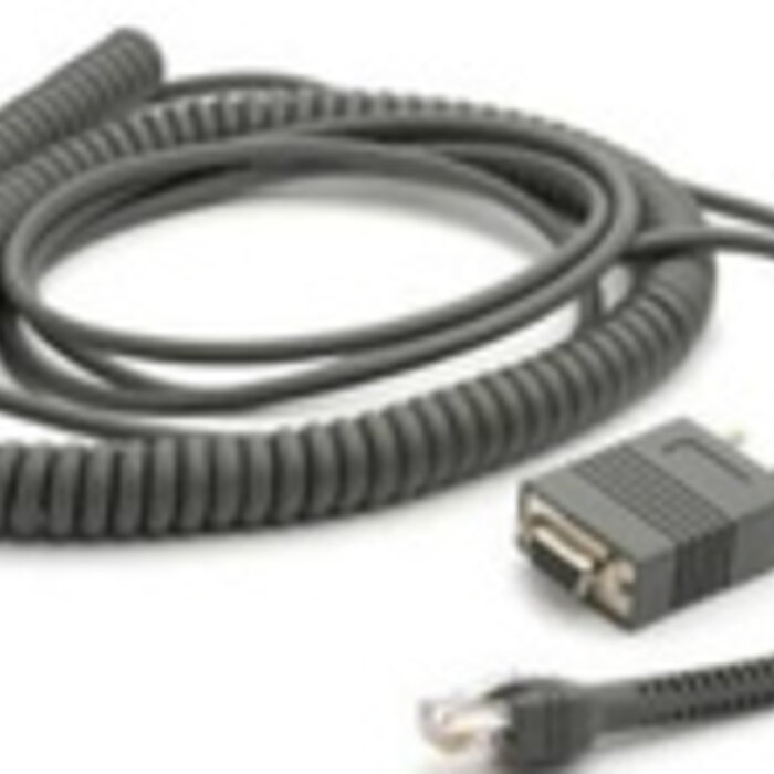 Zebra CBA-R06-C20PBR Zebra connection cable, RS-232