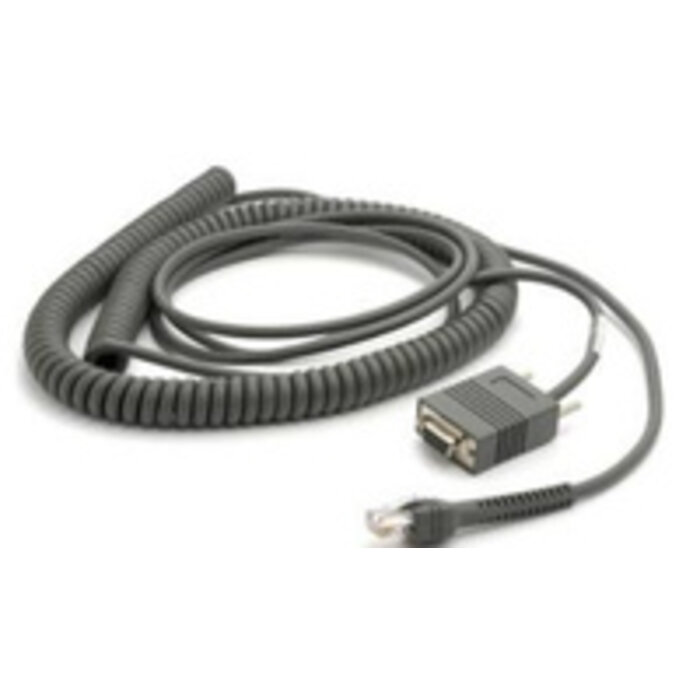 Zebra Cable de conexión Zebra, RS-232 | CBA-R06-C20PBR