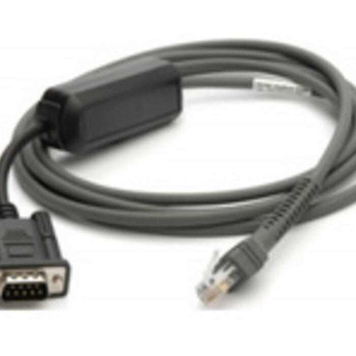 Zebra Cable de conexión Zebra, RS232, Nixdorf | CBA-R10-S07ZBR