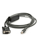 Zebra CBA-R10-S07ZBR Zebra connection cable, RS232, Nixdorf