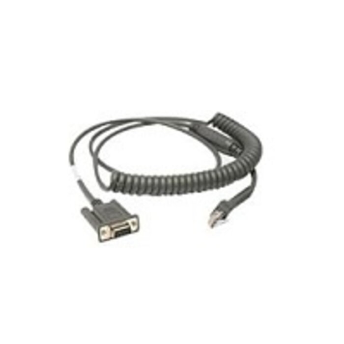 Zebra Zebra connection cable, RS-232, Power on PIN 9, TxD on PIN 2, 140 g, length: 2.8 m