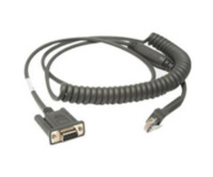 Zebra Cable de conexión Zebra, RS-232, congelador, TxD en el pin 2