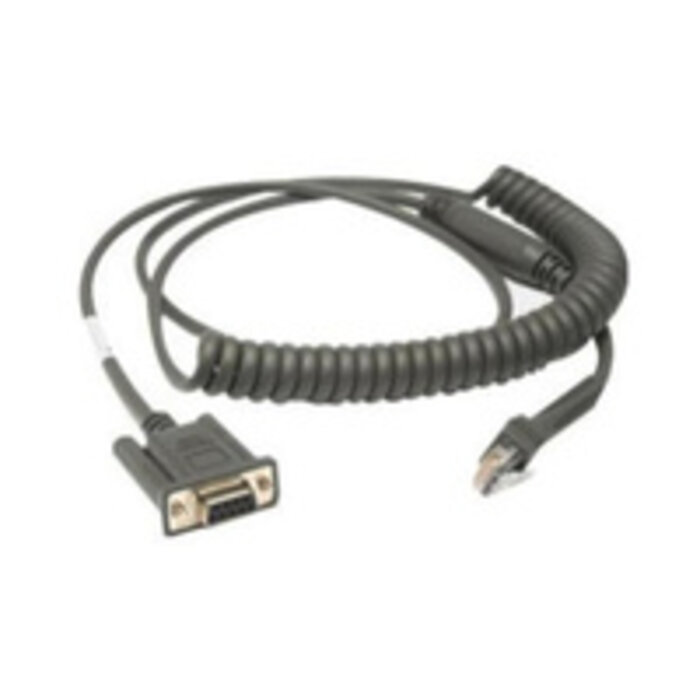 Zebra Cable de conexión Zebra, RS-232, congelador, TxD en el pin 2, longitud: 2