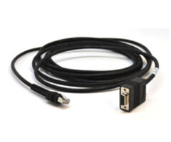 Zebra Cable de conexión Zebra, RS-232, TxD en PIN 2, 270 g