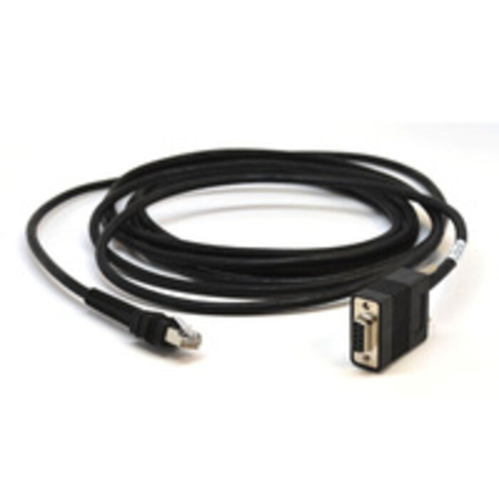 Zebra Cable de conexión Zebra, RS-232, TxD en PIN 2, 270 g, longitud: 4