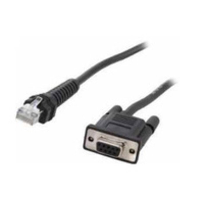 Zebra Zebra connection cable, RS-232, freezer, power on PIN 9, 170 g, length: 2.1 m