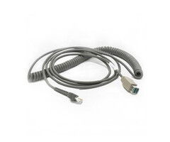 Zebra Zebra connection cable, powered USB, Connection cable, powered USB, length: 4.6 m, coiled