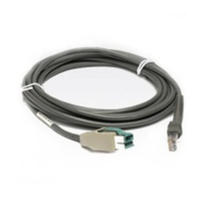 Zebra Zebra connection cable, powered USB, Connection cable, powered USB, length: 4.6 m, straight