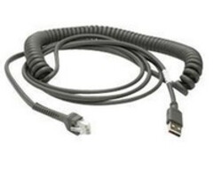 Zebra Zebra connection cable, USB, Connection cable, USB, shielded, length: 2.8 m, coiled