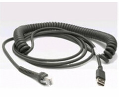 Zebra Zebra connection cable, powered USB, Connection cable, powered USB, length: 2.8 m, straight