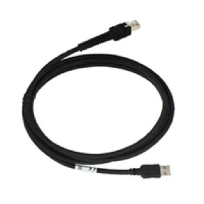 Zebra Zebra Verbindungskabel, USB, Connection cable, USB, shielded, lenght: 4.6 m, geschirmt