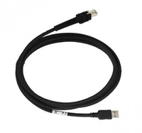 Zebra Cable de conexión Zebra, USB, Cable de conexión, USB, blindado, longitud: 4, 6 m, 220 g, recto