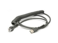 Zebra Cable de conexión Zebra, USB, congelador | CBA-UF6-C12ZAR