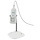 Zebra Standfuß, Gooseneck, Healthcare, 190 g, Farbe: weiß