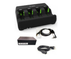 Zebra Estación de carga de baterías Zebra, 4 ranuras | SAC3600 KIT