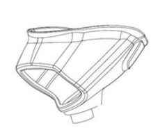 Zebra 21-71043-04R Zebra Kappe