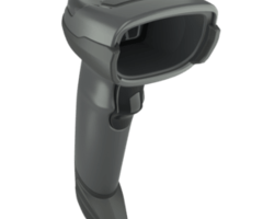 Zebra DS4608-SR7U2100SGW Zebra DS4608, 2D, SR, USB, RS232, en kit (USB), noir