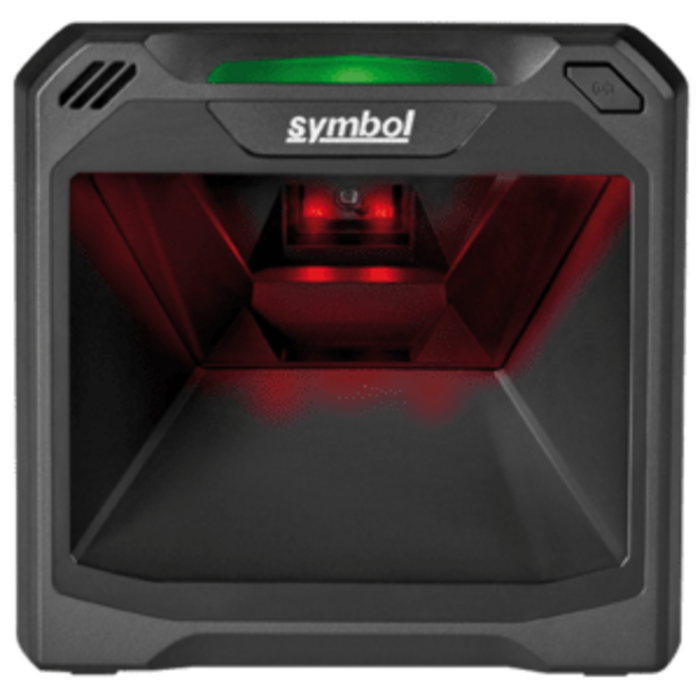 Zebra DS7708-SR4M6100ZCW Zebra DS7708, 2D, Area Imager, Multi-IF, EAS, verticale, Kit (IBM), nero