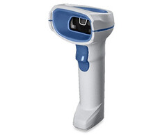 Zebra Zebra DS8108-HC, 2D, SR, multi-IF, cable (USB), blanco, azul | DS8108-HCBU2104ZVW