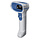 Zebra DS8108-HC, 2D, SR, multi-IF, cable (USB), blanco, azul | DS8108-HCBU2104ZVW