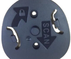 Zebra BRKT-LM0093C-04 Zebra Locking Mount, schwarz