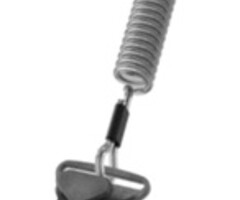 Zebra SG-EC30-CLIP1-01 Zebra tether, coiled, clip