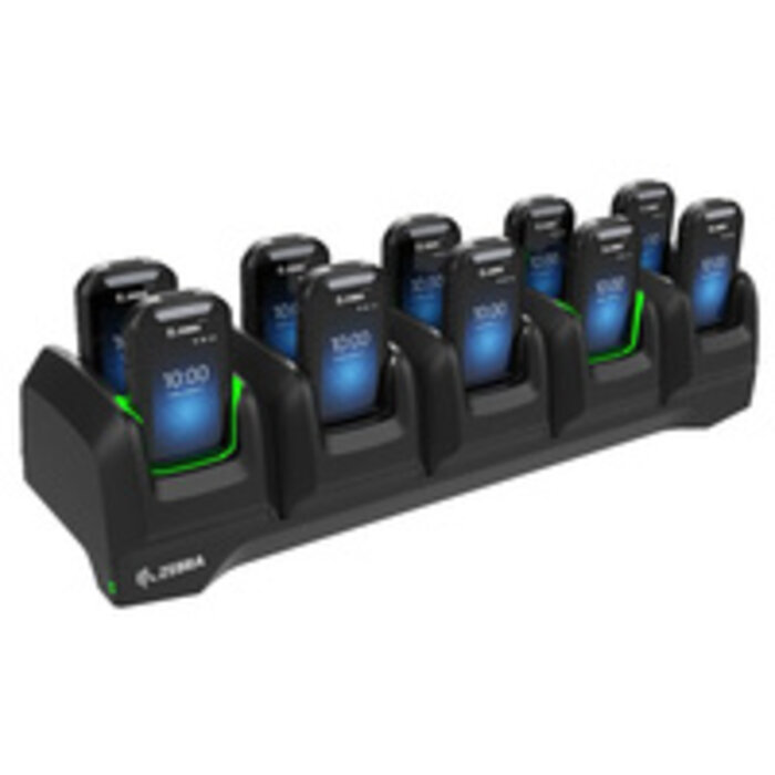 Zebra Zebra charging station, 10 slots, 4010 g, locking